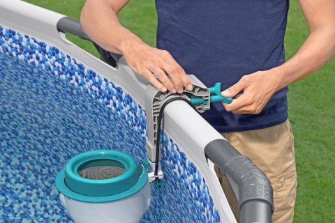 Filtrująca Pompa basenowa ze Skimmerem Skimatic FlowClear 3974l/h BESTWAY + Filtr wymienny Filtrująca Pompa basenowa ze Skimmerem Skimatic FlowClear 3974l/h BESTWAY + Filtr wymienny