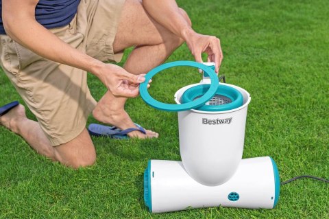 Filtrująca Pompa basenowa ze Skimmerem Skimatic FlowClear 3974l/h BESTWAY + Filtr wymienny Filtrująca Pompa basenowa ze Skimmerem Skimatic FlowClear 3974l/h BESTWAY + Filtr wymienny
