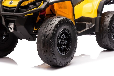 Quad Can Am Outlander ATV Żółty Quad Can Am Outlander ATV Żółty