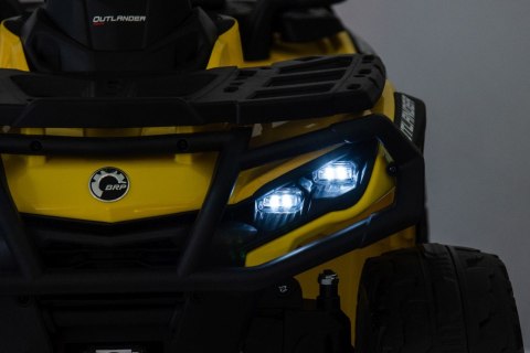 Quad Can Am Outlander ATV Żółty Quad Can Am Outlander ATV Żółty