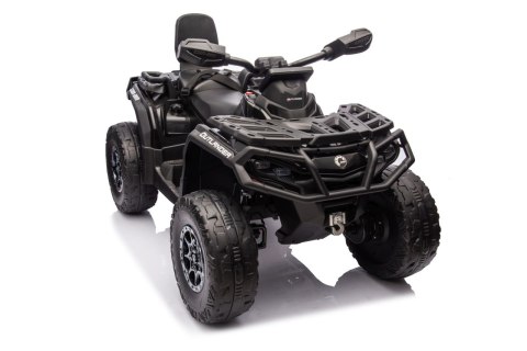 Quad Can Am Outlander ATV z Pilotem Czarny Quad Can Am Outlander ATV z Pilotem Czarny