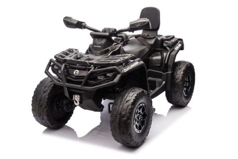 Quad Can Am Outlander ATV z Pilotem Czarny Quad Can Am Outlander ATV z Pilotem Czarny