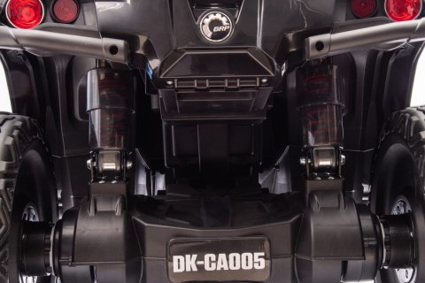 Quad Can Am Outlander ATV z Pilotem Czarny Quad Can Am Outlander ATV z Pilotem Czarny