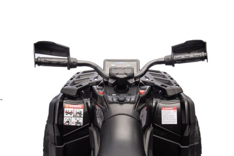Quad Can Am Outlander ATV z Pilotem Czarny Quad Can Am Outlander ATV z Pilotem Czarny