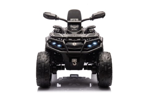 Quad Can Am Outlander ATV z Pilotem Czarny Quad Can Am Outlander ATV z Pilotem Czarny