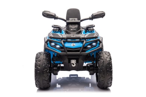 Quad Can Am Outlander ATV z Pilotem Niebieski Quad Can Am Outlander ATV z Pilotem Niebieski