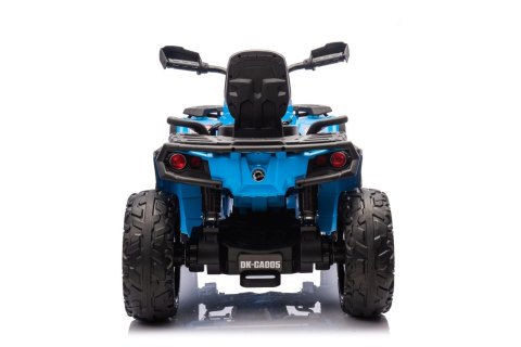Quad Can Am Outlander ATV z Pilotem Niebieski Quad Can Am Outlander ATV z Pilotem Niebieski