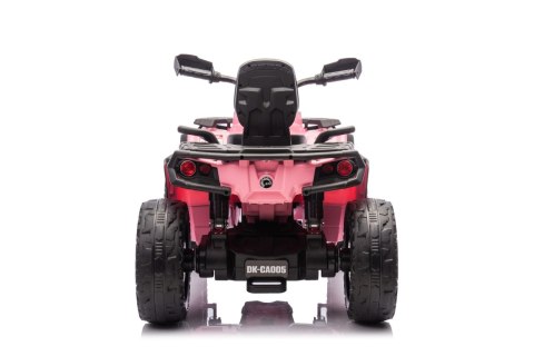 Quad Can Am Outlander ATV z Pilotem Różowy Quad Can Am Outlander ATV z Pilotem Różowy