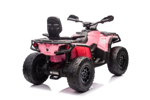 Quad Can Am Outlander ATV z Pilotem Różowy Quad Can Am Outlander ATV z Pilotem Różowy