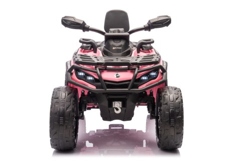 Quad Can Am Outlander ATV z Pilotem Różowy Quad Can Am Outlander ATV z Pilotem Różowy