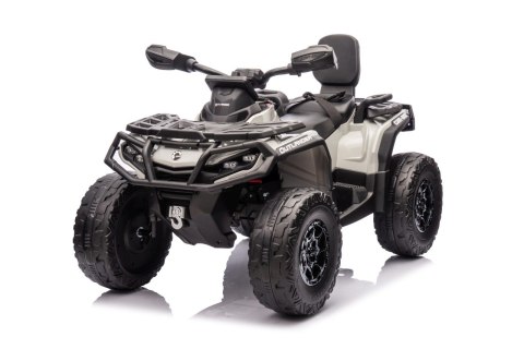 Quad Can Am Outlander ATV z Pilotem Szary Quad Can Am Outlander ATV z Pilotem Szary