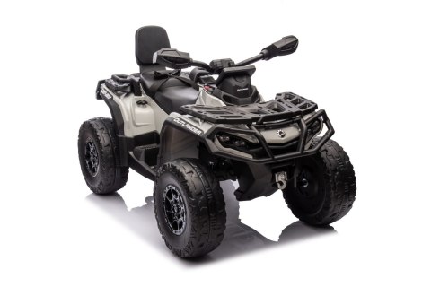 Quad Can Am Outlander ATV z Pilotem Szary Quad Can Am Outlander ATV z Pilotem Szary