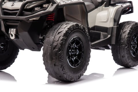 Quad Can Am Outlander ATV z Pilotem Szary Quad Can Am Outlander ATV z Pilotem Szary
