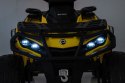 Quad Can Am Outlander ATV z Pilotem Żółty