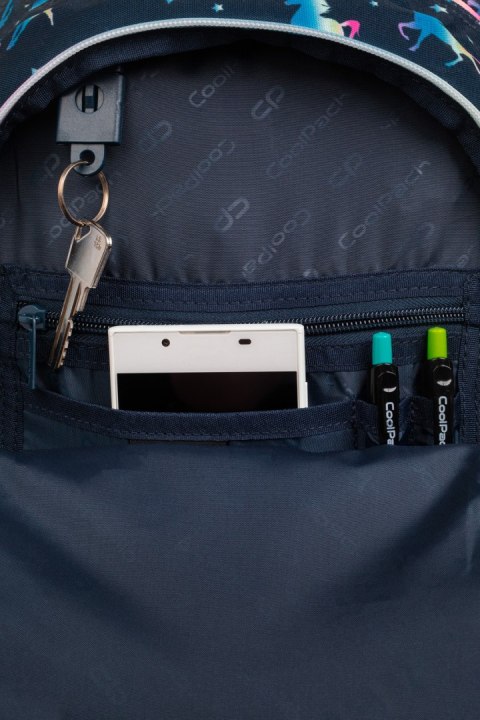 COOLPACK - JERRY - PLECAK MŁODZIEŻOWY - BLUE UNICORN COOLPACK - JERRY - PLECAK MŁODZIEŻOWY - BLUE UNICORN