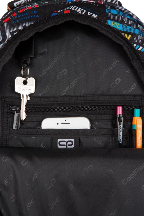 COOLPACK - JIMMY LED - PLECAK MŁODZIEŻOWY - BIG CITY COOLPACK - JIMMY LED - PLECAK MŁODZIEŻOWY - BIG CITY