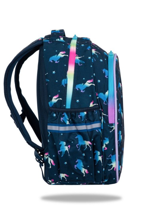 COOLPACK - JIMMY LED - PLECAK MŁODZIEŻOWY - BLUE UNICORN COOLPACK - JIMMY LED - PLECAK MŁODZIEŻOWY - BLUE UNICORN