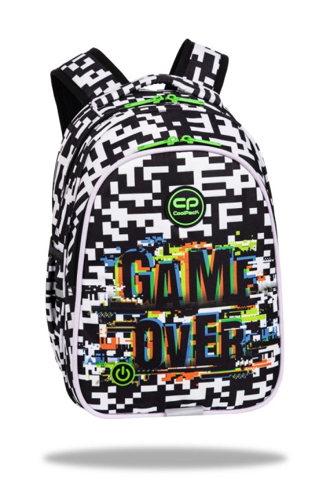 COOLPACK - JIMMY LED - PLECAK MŁODZIEŻOWY - GAME OVER COOLPACK - JIMMY LED - PLECAK MŁODZIEŻOWY - GAME OVER