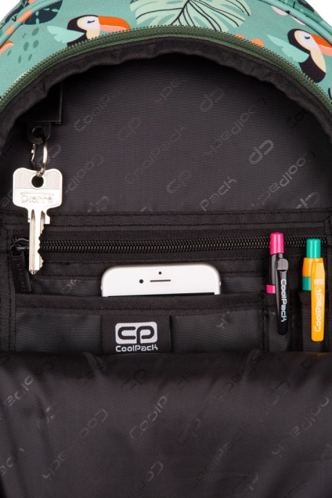 COOLPACK - JIMMY LED - PLECAK MŁODZIEŻOWY - TOUCANS COOLPACK - JIMMY LED - PLECAK MŁODZIEŻOWY - TOUCANS