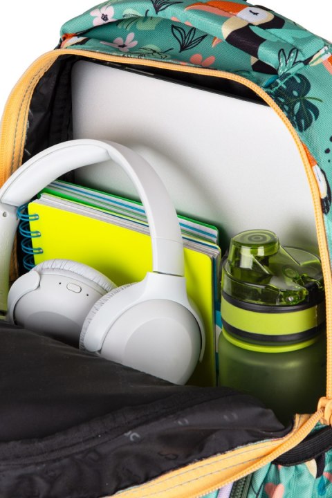 COOLPACK - JIMMY LED - PLECAK MŁODZIEŻOWY - TOUCANS COOLPACK - JIMMY LED - PLECAK MŁODZIEŻOWY - TOUCANS