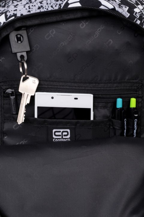 COOLPACK - JOY S - PLECAK MŁODZIEŻOWY - GREY BALL COOLPACK - JOY S - PLECAK MŁODZIEŻOWY - GREY BALL
