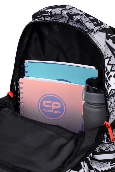 COOLPACK - JOY S - PLECAK MŁODZIEŻOWY - GREY BALL COOLPACK - JOY S - PLECAK MŁODZIEŻOWY - GREY BALL