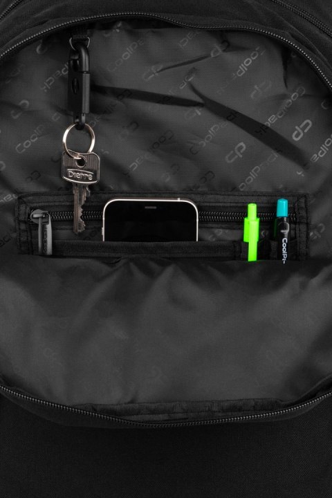 COOLPACK - RIDER - PLECAK MŁODZIEZOWY - BLACK COLLECTION COOLPACK - RIDER - PLECAK MŁODZIEZOWY - BLACK COLLECTION