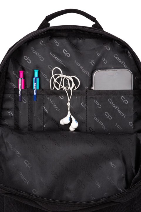 COOLPACK - SCOUT - PLECAK MŁODZIEZOWY - BLACK COLLECTION COOLPACK - SCOUT - PLECAK MŁODZIEZOWY - BLACK COLLECTION