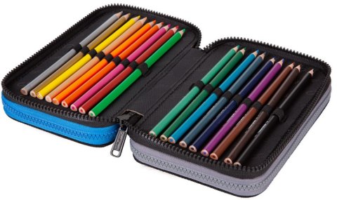 Piórnik trzykomorowy z WYPOSAŻENIEM COOLPACK Jumpe Piórnik trzykomorowy z WYPOSAŻENIEM COOLPACK Jumpe