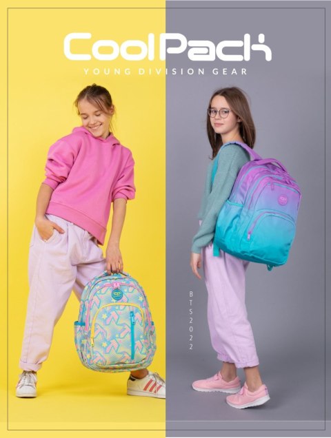 Piórnik trzykomorowy z WYPOSAŻENIEM COOLPACK Jumpe Piórnik trzykomorowy z WYPOSAŻENIEM COOLPACK Jumpe