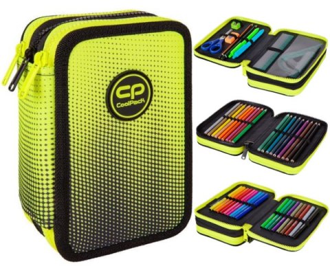 Piórnik trzykomorowy z WYPOSAŻENIEM COOLPACK Jumpe Piórnik trzykomorowy z WYPOSAŻENIEM COOLPACK Jumpe