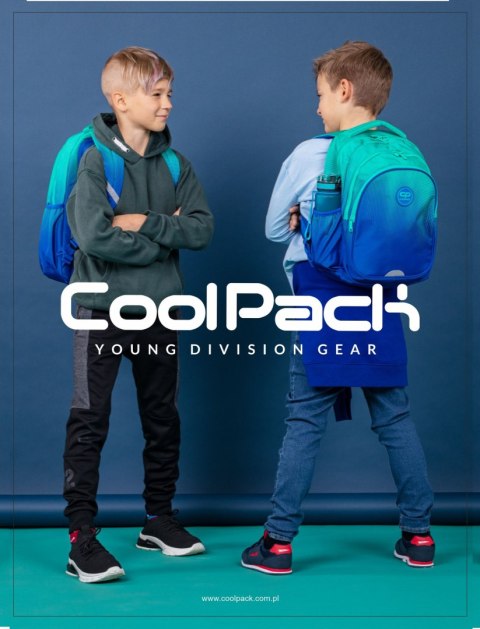 Piórnik trzykomorowy z WYPOSAŻENIEM COOLPACK Jumpe Piórnik trzykomorowy z WYPOSAŻENIEM COOLPACK Jumpe