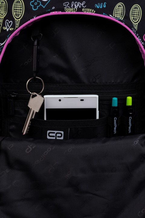 COOLPACK - BASIC PLUS - PLECAK MŁODZIEŻOWY - TENNIS STAR COOLPACK - BASIC PLUS - PLECAK MŁODZIEŻOWY - TENNIS STAR