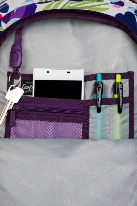 COOLPACK - DRAFTER 3 - PLECAK MŁODZIEŻOWY - FLOWER ME COOLPACK - DRAFTER 3 - PLECAK MŁODZIEŻOWY - FLOWER ME