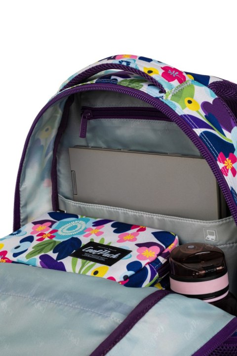 COOLPACK - DRAFTER 3 - PLECAK MŁODZIEŻOWY - FLOWER ME COOLPACK - DRAFTER 3 - PLECAK MŁODZIEŻOWY - FLOWER ME