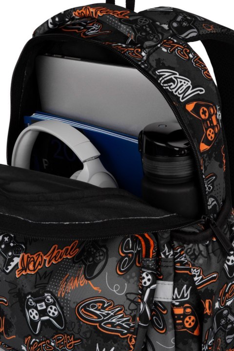 COOLPACK - JERRY - PLECAK MŁODZIEŻOWY - GAMER COOLPACK - JERRY - PLECAK MŁODZIEŻOWY - GAMER