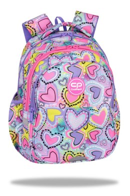 COOLPACK - JERRY - PLECAK MŁODZIEŻOWY - PASTEL HEART