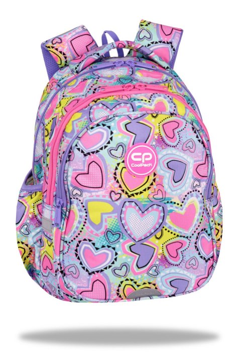 COOLPACK - JERRY - PLECAK MŁODZIEŻOWY - PASTEL HEART COOLPACK - JERRY - PLECAK MŁODZIEŻOWY - PASTEL HEART