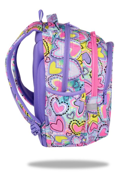 COOLPACK - JERRY - PLECAK MŁODZIEŻOWY - PASTEL HEART COOLPACK - JERRY - PLECAK MŁODZIEŻOWY - PASTEL HEART