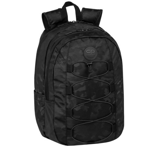 COOLPACK - TROOPER - PLECAK MŁODZIEŻOWY - BLACK COOLPACK - TROOPER - PLECAK MŁODZIEŻOWY - BLACK