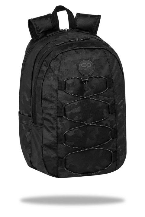 COOLPACK - TROOPER - PLECAK MŁODZIEŻOWY - BLACK COOLPACK - TROOPER - PLECAK MŁODZIEŻOWY - BLACK
