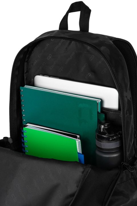 COOLPACK - TROOPER - PLECAK MŁODZIEŻOWY - BLACK COOLPACK - TROOPER - PLECAK MŁODZIEŻOWY - BLACK