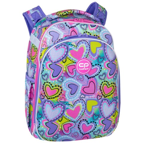 COOLPACK - TURTLE - PLECAK MŁODZIEŻOWY - PASTEL HEART COOLPACK - TURTLE - PLECAK MŁODZIEŻOWY - PASTEL HEART