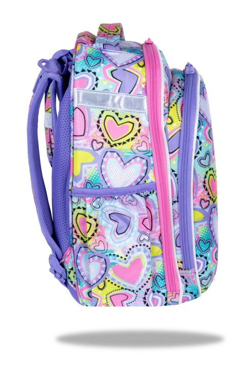 COOLPACK - TURTLE - PLECAK MŁODZIEŻOWY - PASTEL HEART COOLPACK - TURTLE - PLECAK MŁODZIEŻOWY - PASTEL HEART
