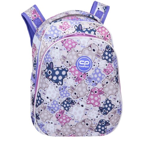 COOLPACK - TURTLE - PLECAK MŁODZIEŻOWY - WHITE BUNNY COOLPACK - TURTLE - PLECAK MŁODZIEŻOWY - WHITE BUNNY