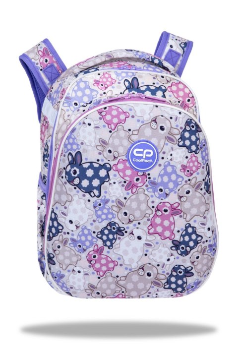 COOLPACK - TURTLE - PLECAK MŁODZIEŻOWY - WHITE BUNNY COOLPACK - TURTLE - PLECAK MŁODZIEŻOWY - WHITE BUNNY