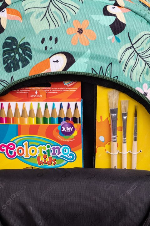 COOLPACK - TOBY - PLECAK DZIECIĘCY - TOUCANS COOLPACK - TOBY - PLECAK DZIECIĘCY - TOUCANS