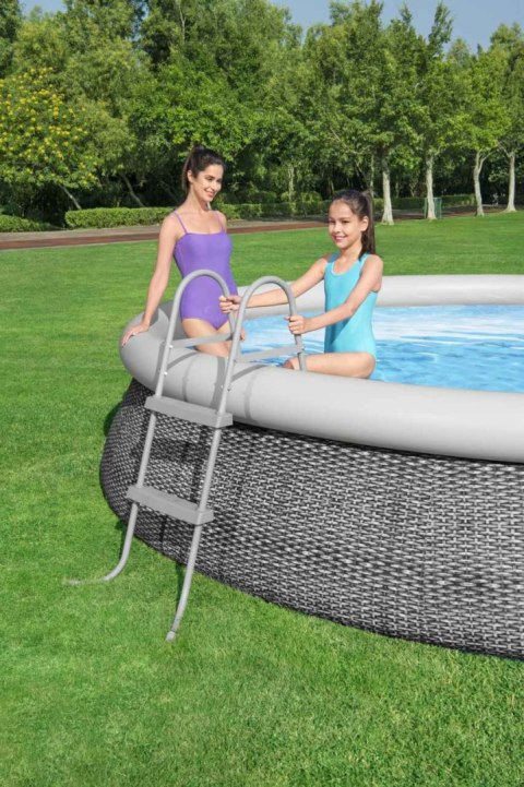 Drabinka do basenu ogrodowego BESTWAY 84cm Drabinka do basenu ogrodowego BESTWAY 84cm