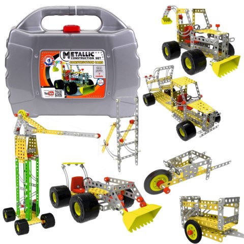 Konstruktor metalowy Bud technika TechnoK 3879 Konstruktor metalowy Bud technika TechnoK 3879