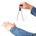 Cyrkiel szkolny z etui na grafity Staedtler